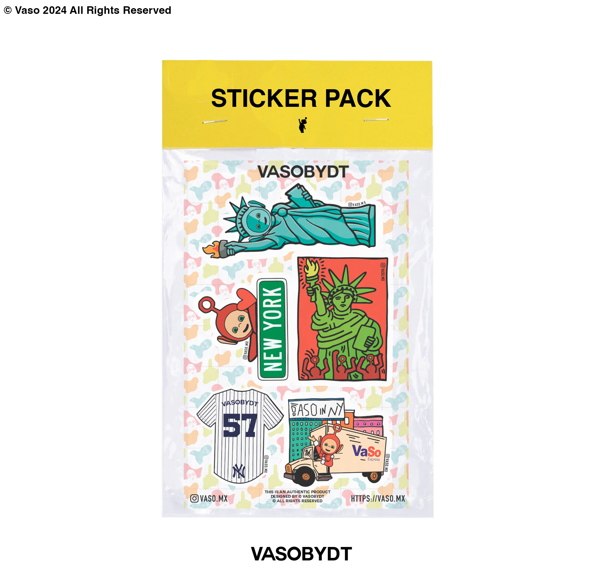 sticker pack 2024 – VASO BY DIEGO TORRES
