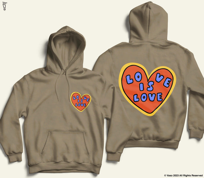 Love is love hoodie